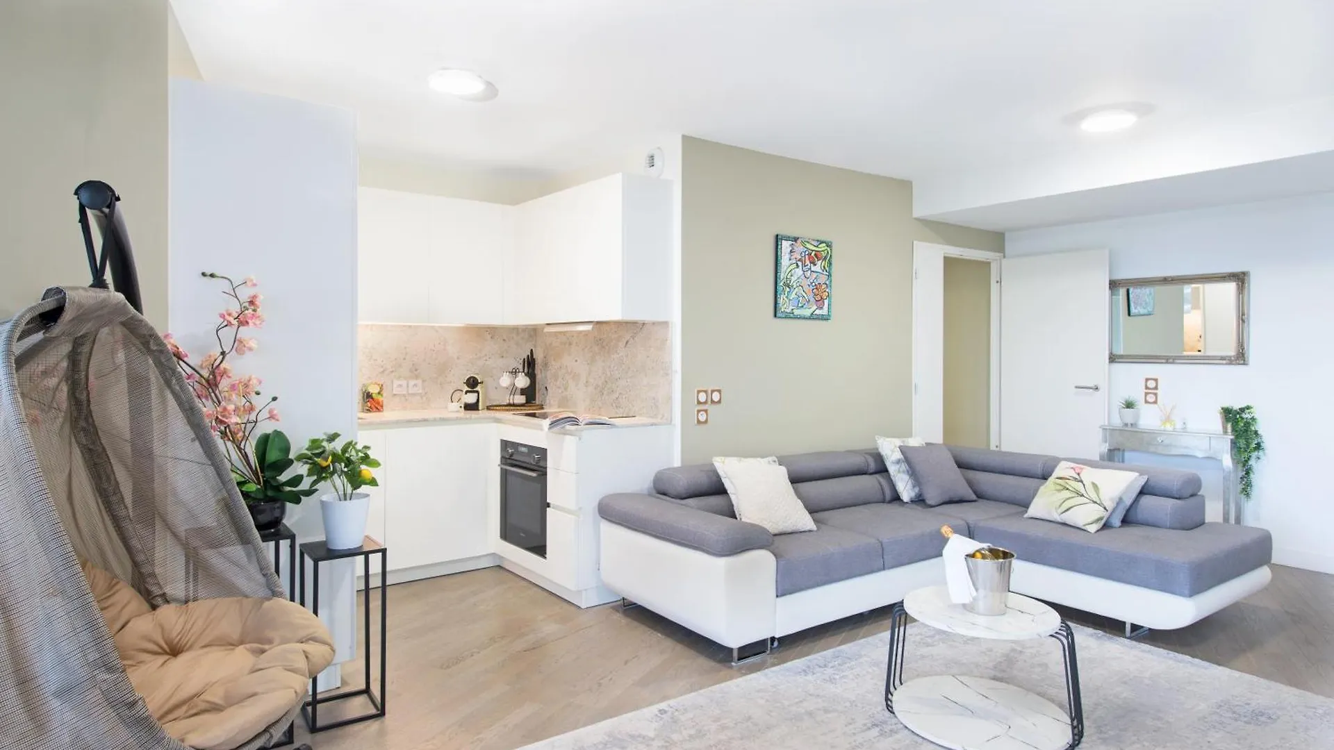 Grande Terrasse - Vue Mer - Parking - Bk Beausoleil