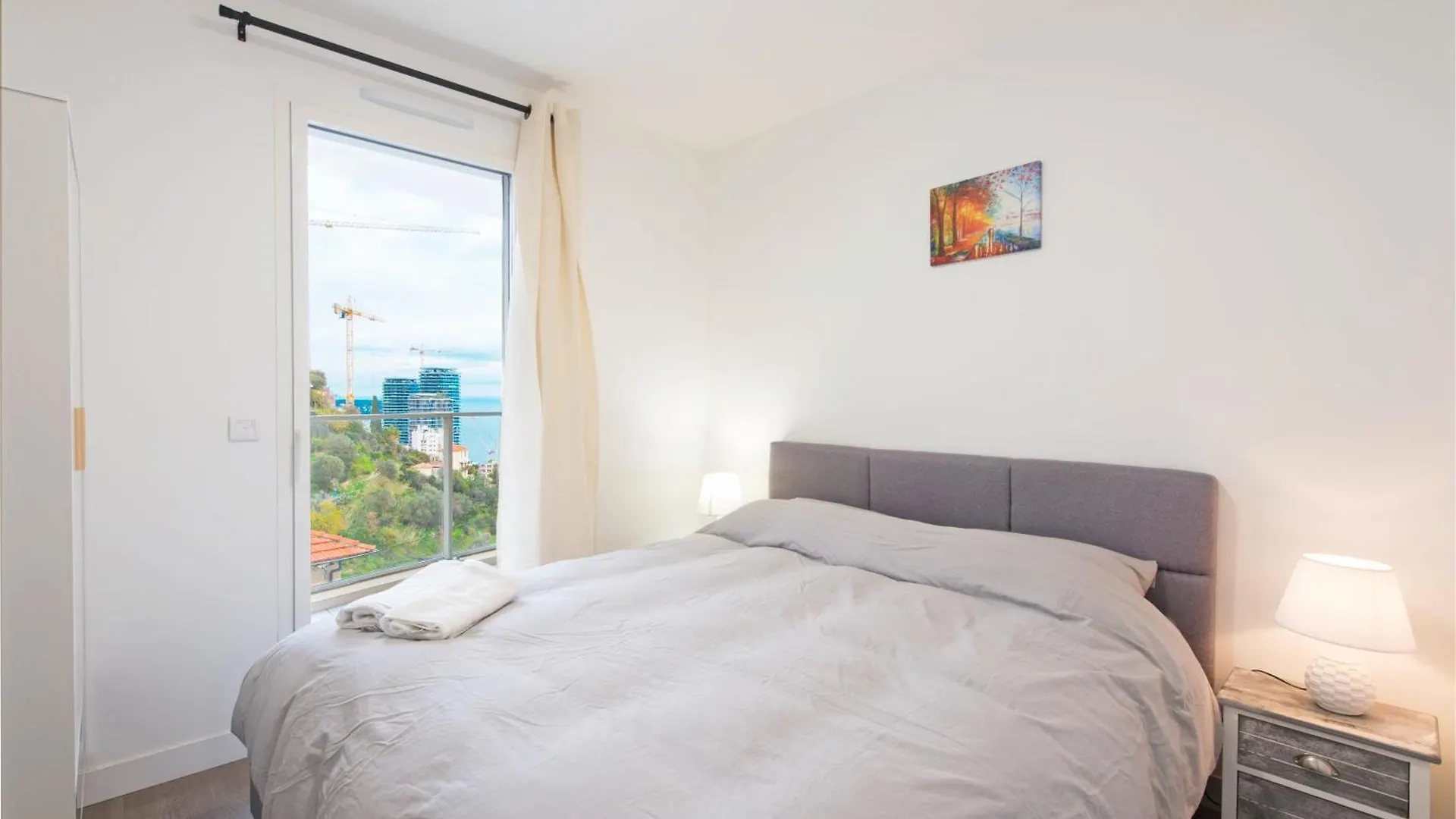 Grande Terrasse - Vue Mer - Parking - Bk Beausoleil Appartamento